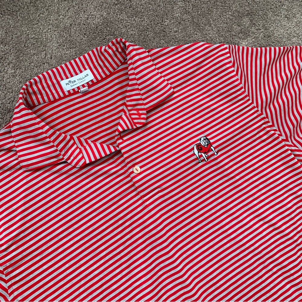 Peter Millar Georgia Striped Polo